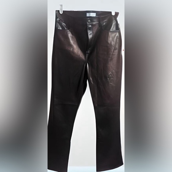 LOFT Pants - LOFT NWOT Faux Leather Black Pants